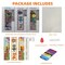 3 PCS Cross Stitch Bookmark Kit,Stamped Bookmarks Cross Stitch Kits for Adults Beginners,DIY Embroidery Bookmarks Cross Stitch Kits,14CT(Cats)